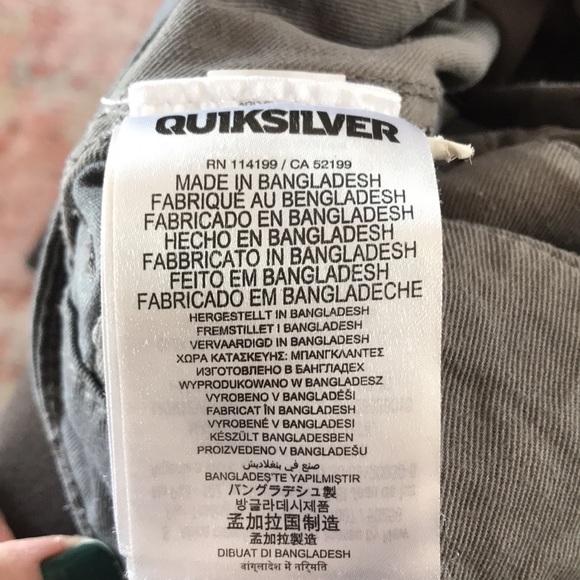 Mens Quiksilver Pants - Picture 7 of 7